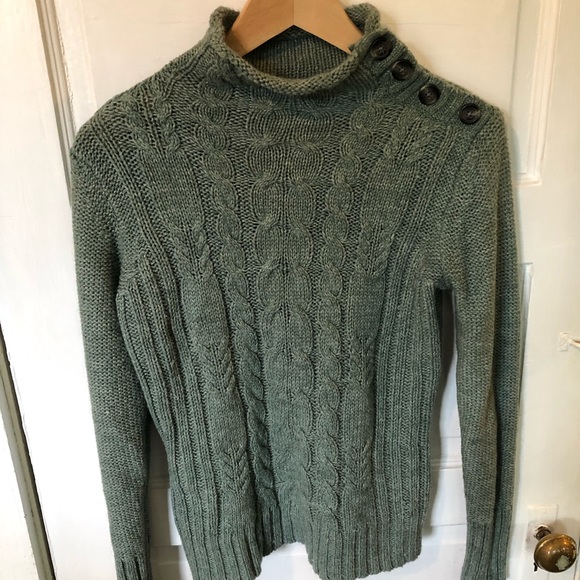 St. John's Bay Sweaters - St John’s Bay Green Sweater